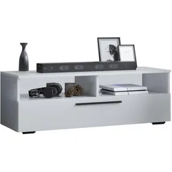 VCM, TV Möbel, Holz TV Lowboard Möbel Fernsehschrank Tisch Konsole Fernsehtisch Arila XL (115 x 40 x 39 cm)