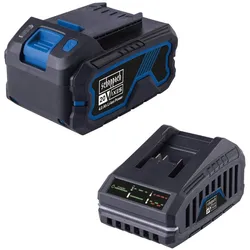 Scheppach, Werkzeugakku + Ladegerät, Starter-Kit 4.0 SBSK4.0 (20 V)