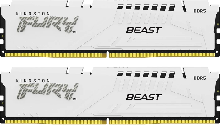 Kingston FURY 32GB KIT DDR5 6000MT/s CL36 Beast White EXPO DDR5