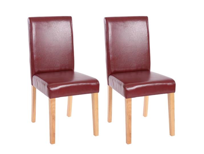 MCW Esszimmerstuhl Bordeaux 2er-Set, 43x90x56 cm, Esszimmer, Stühle