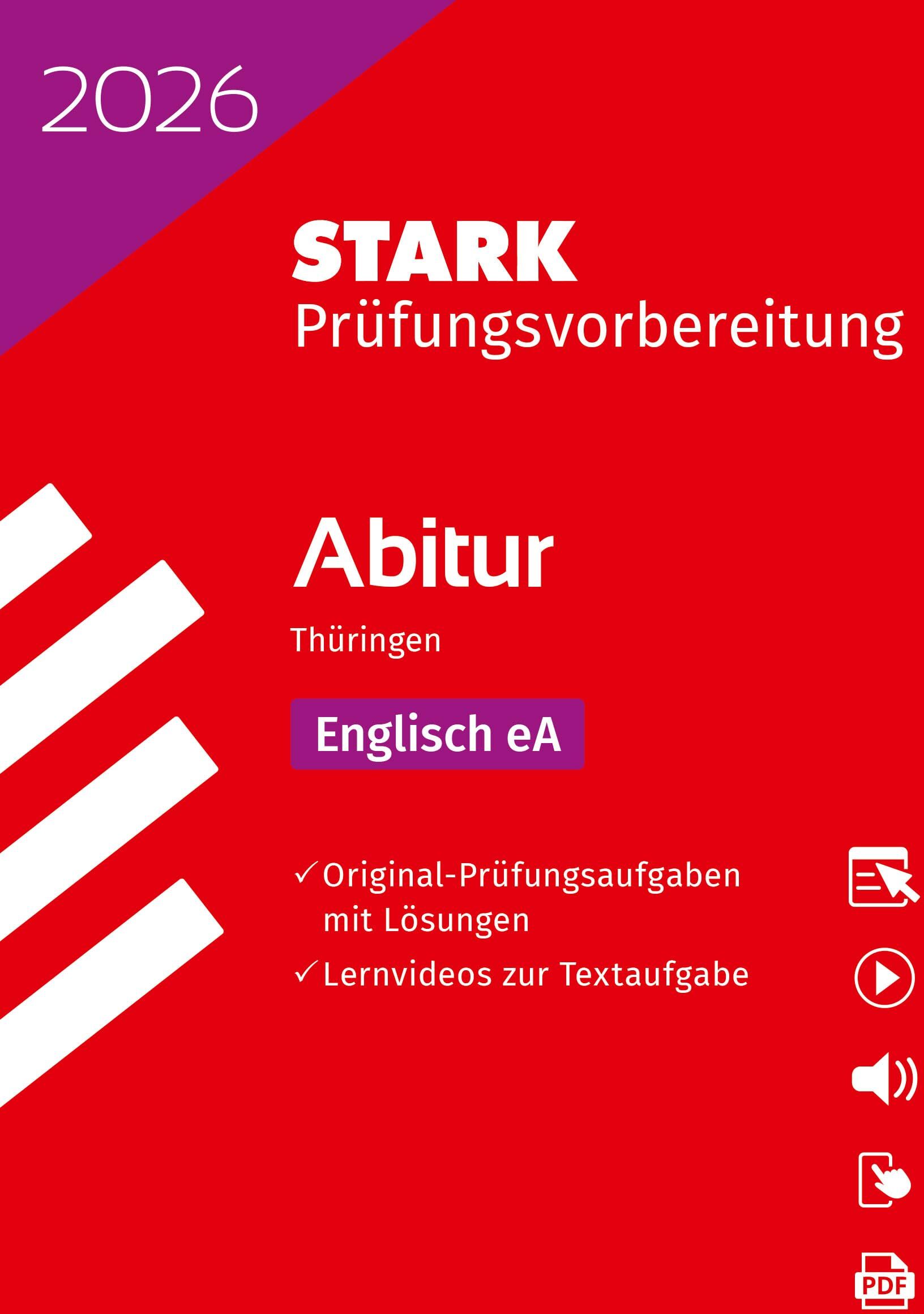 STARK Englisch - Abitur 2026 Thüringen - Prüfungsvorbereitung (Abitur-Prüfungen) - Preis vom 09.10.2026 07:28:09 h
