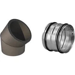 VAILLANT Bogen 45 Gr. isoliert für aroSTOR plus VWL