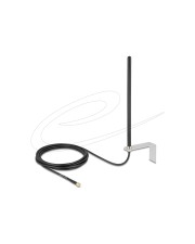 Delock 5G LTE Antenne SMA Stecker 3 5 dBi omnidirektional starr mit Anschlusskabel RG-174 Omnidirektional dB (96089)