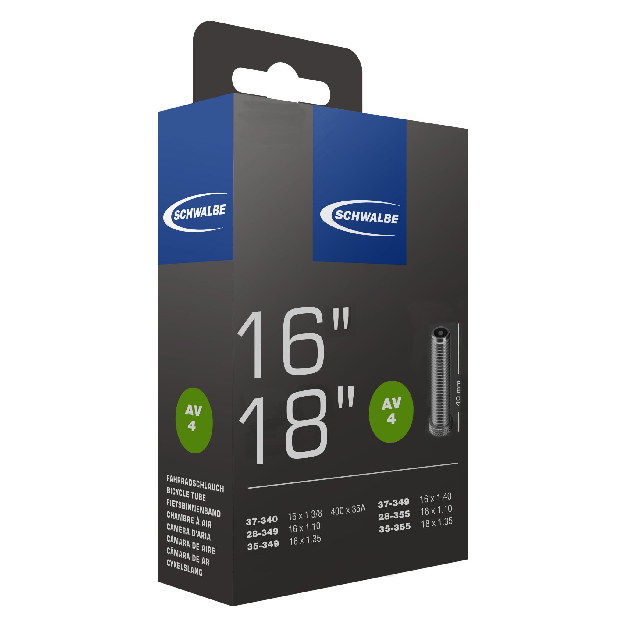 Schwalbe No. 4 AV4 (Schrader (AV), 16", 40 mm) (10410310)