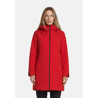 Outdoorjacke LUHTA "Luhta Parka Iskola", Damen, Gr. 40, moosbeere, Stoff, 100% Polyester, normal, Jacken Outdoorjacke