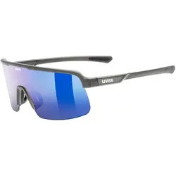 Uvex Dyrt Sonnenbrille Smoke Matt/Mirror Blue