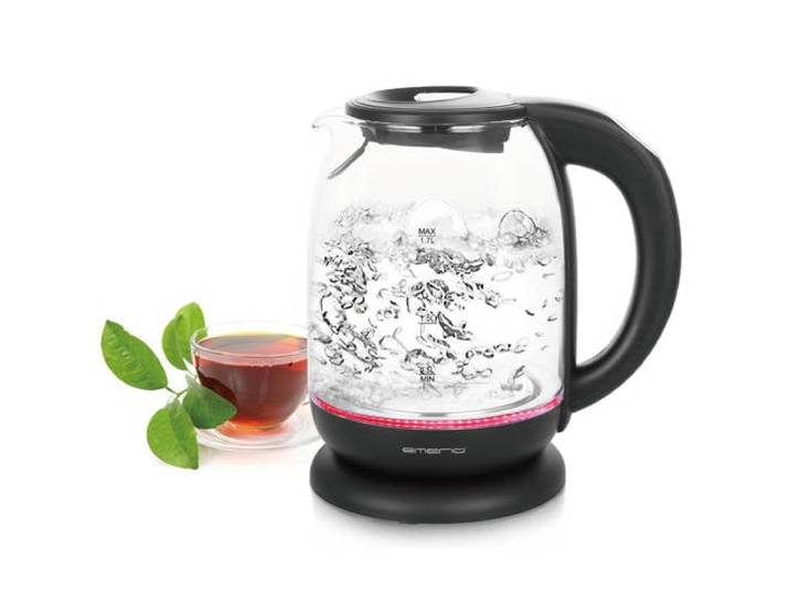 Emerio Waterkoker - 1,7L - LED verlichting - Temperatuurregeling - 2200W