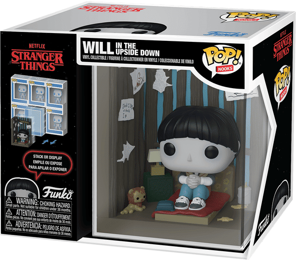 Pop! Nooks - Stranger Things S5 - Will Upside Down Funko Action Figure Accessory