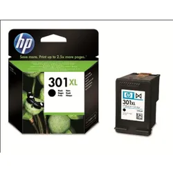HP, Druckerpatrone 301XL, black