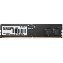 Patriot Memory Signature PSD58G480041 Speichermodul 8 GB 1 x 8 GB DDR5 4800 MHz (1 x 8GB, 4800 MHz, DDR5-RAM), RAM, Schwarz