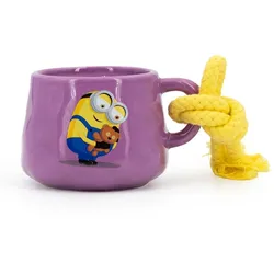 Duftkerze Minions in Tasse mit Kordel Bob & Tim - 200g