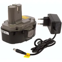 Powery Akku für Makita Radio BMR100 Li-Ion inkl. Ladegerät