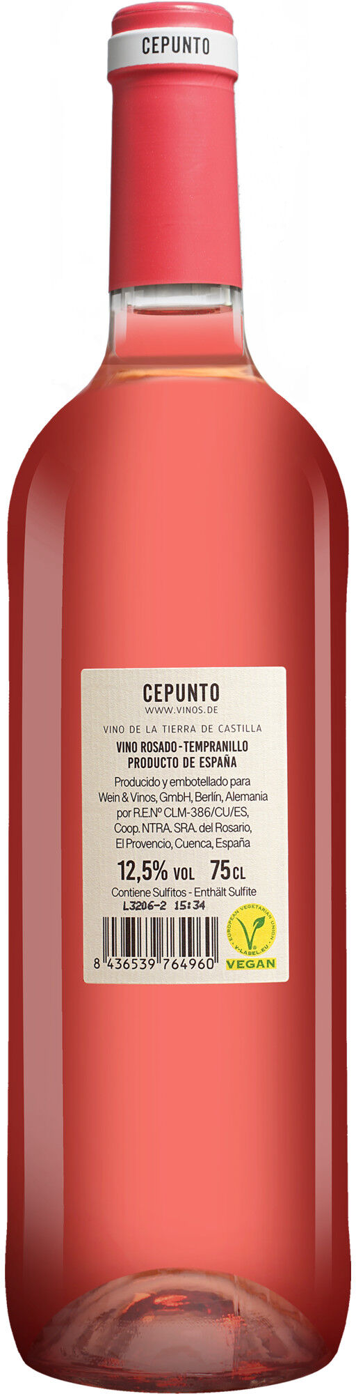Cepunto Rosado 13% Vol. Roséwein Trocken aus Spanien