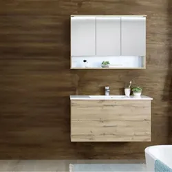 Badkombination Best Holzoptik Braun Wildeiche