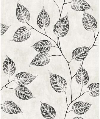 Seabrook Designs Branch Trail Silhouette Nonwoven Unpasted Wallpaper