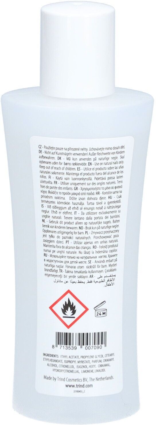 Trind Nagellackentferner acetonfrei Fl 125 ml Liquidum