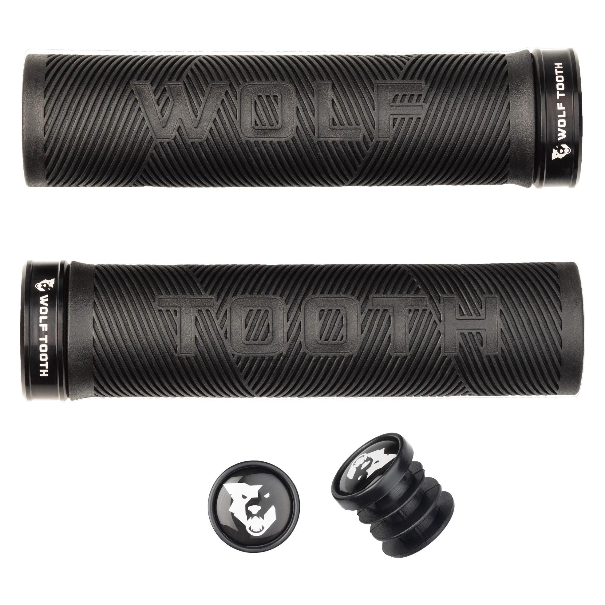 Wolf Tooth Echo Lock-On Griff, black/black (ECHO-BLK-BLK)