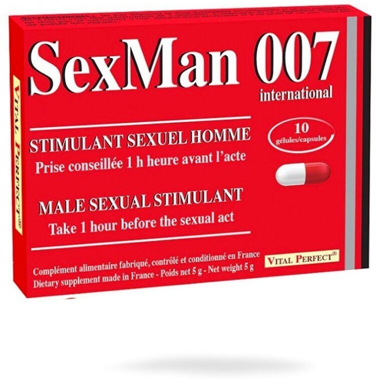 Vital Perfect Sexman - 10 gélules