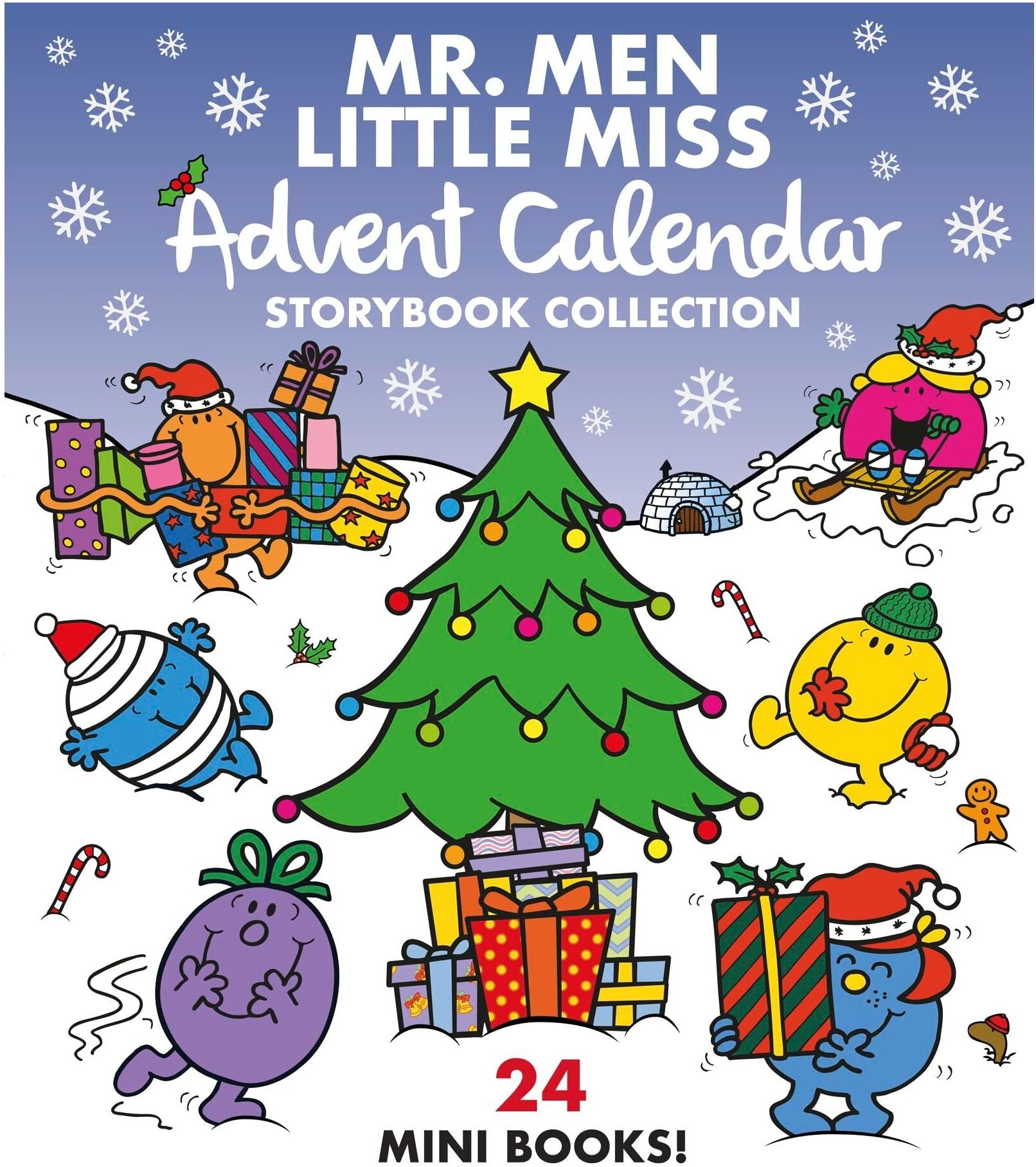 Egmont Mr. Men and Little Miss Advent Calendar: 24 Mini Books!   Christmas Book Advent Calendar for Kids