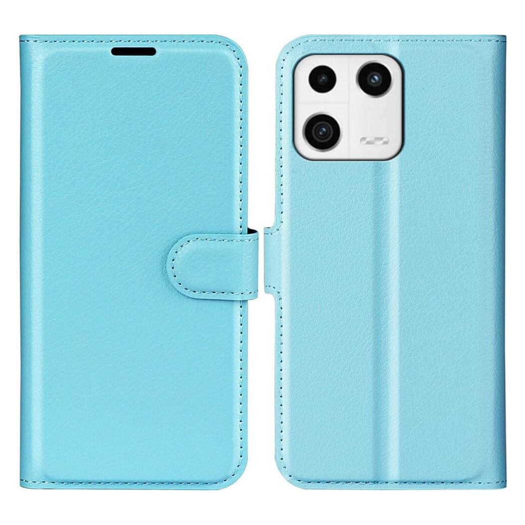 Cover-Discount Xiaomi 13 - Leder Etui Hülle blau (Xiaomi 13) (660129918D)