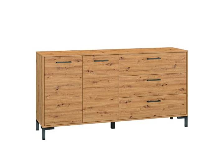 Sideboard Kommode 159 cm in Artisan Eiche Nb., B/H/T ca. 159/83/40 cm