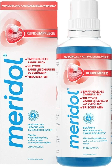 Meridol Soin Complet Bain DE Bouche - de bouche fluoré, soin complet. fl 400 ml Mundwasser