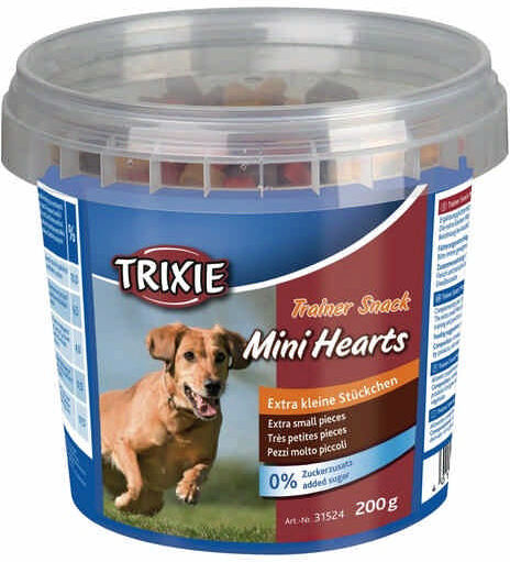 Trixie Dog Trainer Snack Mini Hearts 200G POLLO AGNELLO E SALMONE