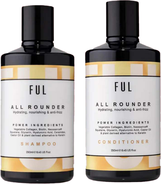 FUL All Rounder Moisture Shampoo 250ml & All Rounder Moisture Conditio