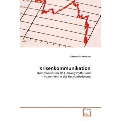 Schmutzer, C: Krisenkommunikation, Taschenbuch von Christof Schmutzer, VDM, 978-3-639-30858-7