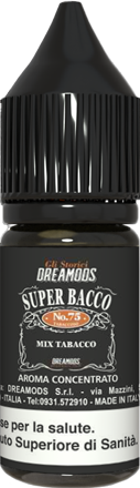 Dreamods Super Bacco N. 75 Aroma Concentrato 10ml Tabacco