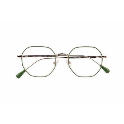 Lesebrille YOKO, grün-gold, +1.50 dpt mit Etui