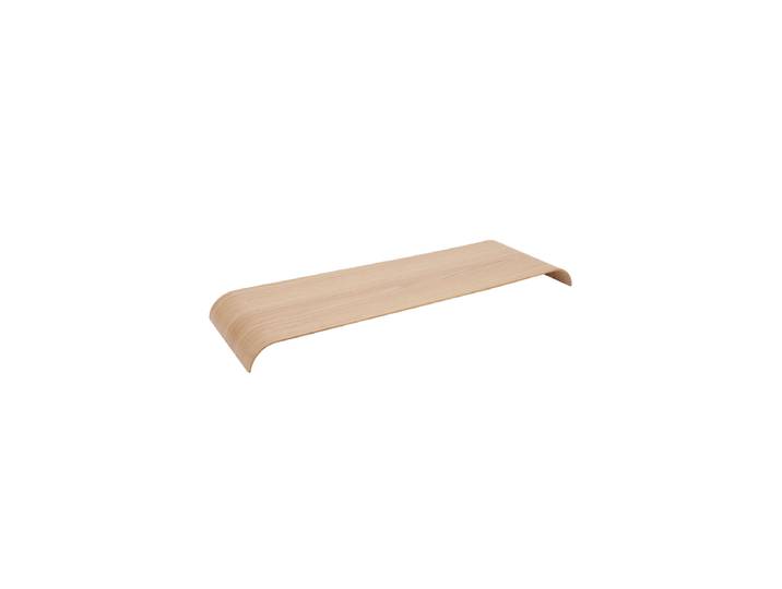Holztablett „Curva“ für das Curva-Wandregal, Large Eiche AYTM