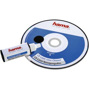 Hama Reinigungs-CD CD-Laserreinigungsdisc Set, für CD-Player, mit Reinigungsflüssigkeit