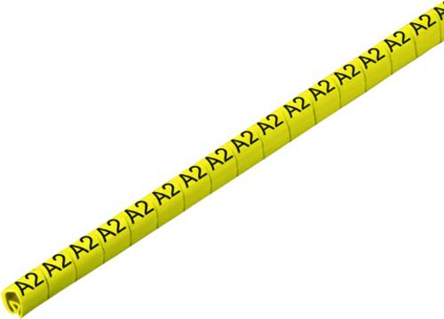 Weidmüller CLI C 1-6 GE/SW A2 CD Kennzeichnungsring Aufdruck A2 Außendurchmesser-Bereich 2.5 bis 5mm 1868811727