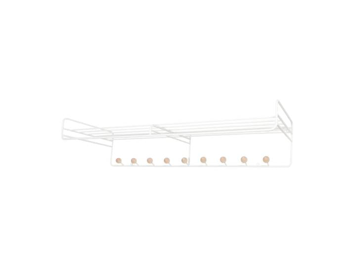 Maze Étagère à chapeaux Bill Hat Rack L Blanc