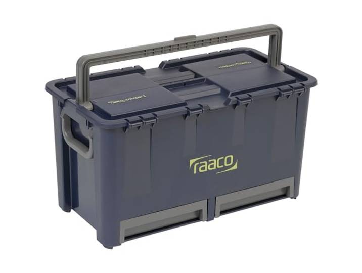 raaco 136600 Compact 47 Boîte à outils\, Bleu/gris