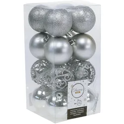 Viana, Christbaumschmuck, Weihnachtskugel Set dekorativ 16 Stück (16x)
