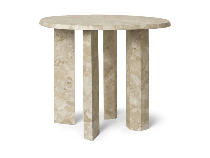 Ferm Living Taula Beistelltisch Ø54,4x45 cm Sand