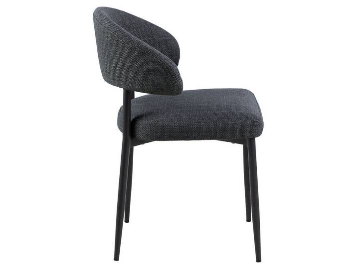 ACTONA GROUP Esszimmerstuhl 2er Set Edina Esszimmerstuhl Stoff grau.