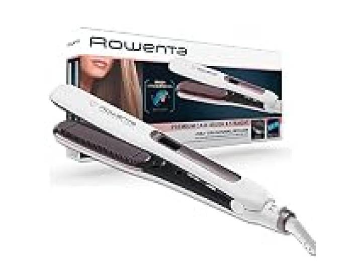 Rowenta Brush&Straight Lisseur contrôle de la température Lissage impeccable en un seul passage Temps de chauffe rapide SF7510F0