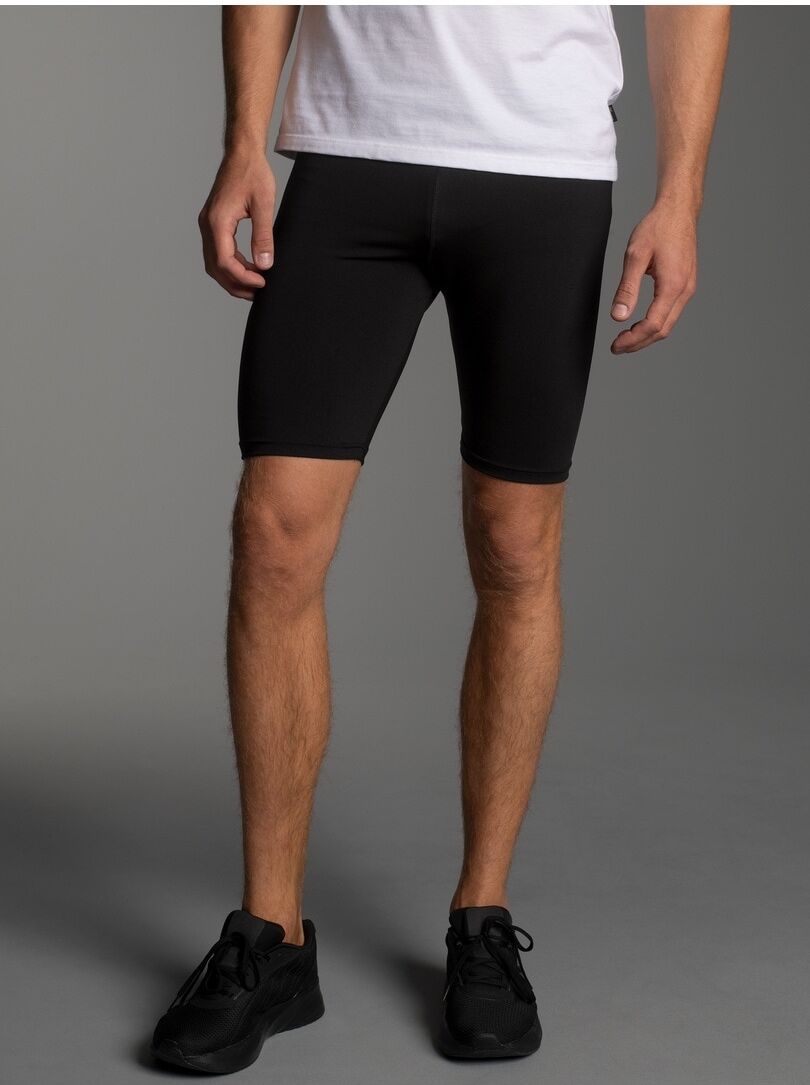 Leggings TRIGEMA "TRIGEMA Sport-Hose", Herren, Gr. XS, Normalgrössen, schwarz, Mikrofaser, 85% Polyester, 15% Elasthan, Basic, Hosen Leggings schwarz XS, Normalgrössen