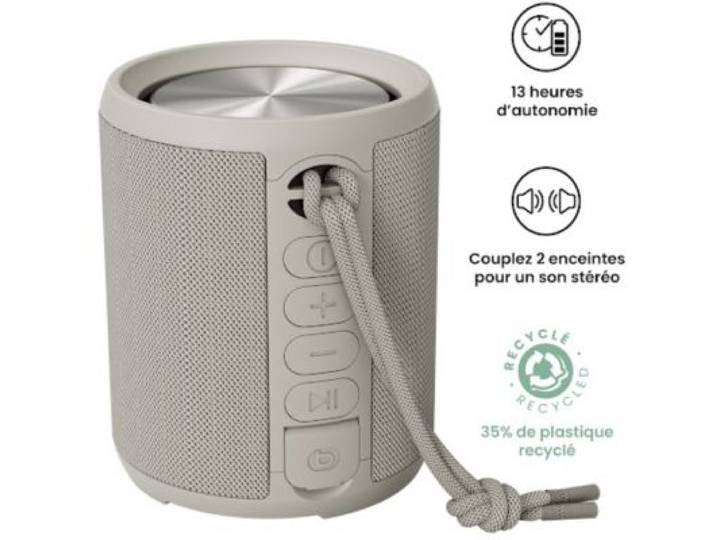 Essentielb - Enceinte Portable Sb70 Mini Crème