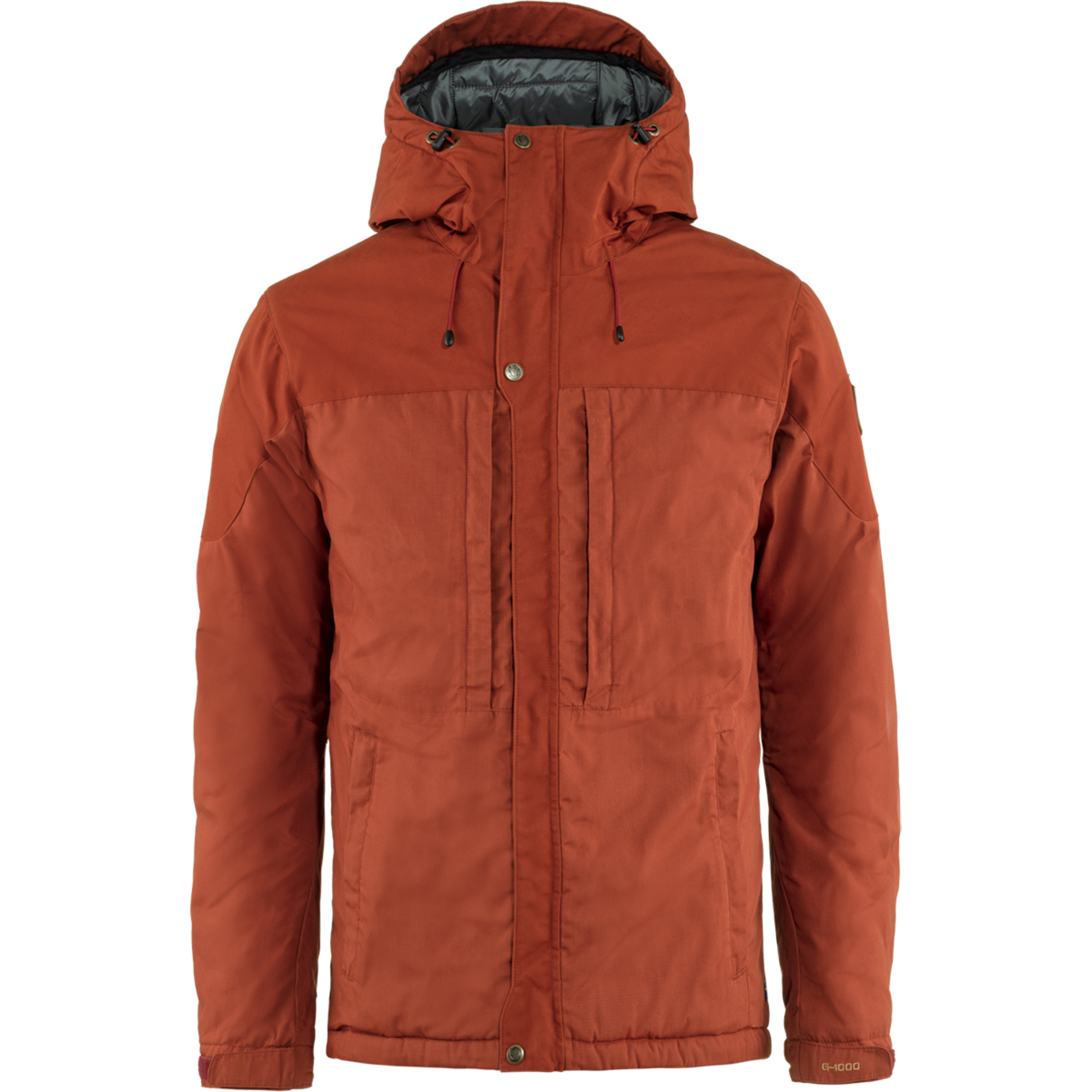 Fjällräven Skogsö Padded Herren Kunstfaserjacke braun Größe S Trekking Widerstandsfähig Wasserabweisend