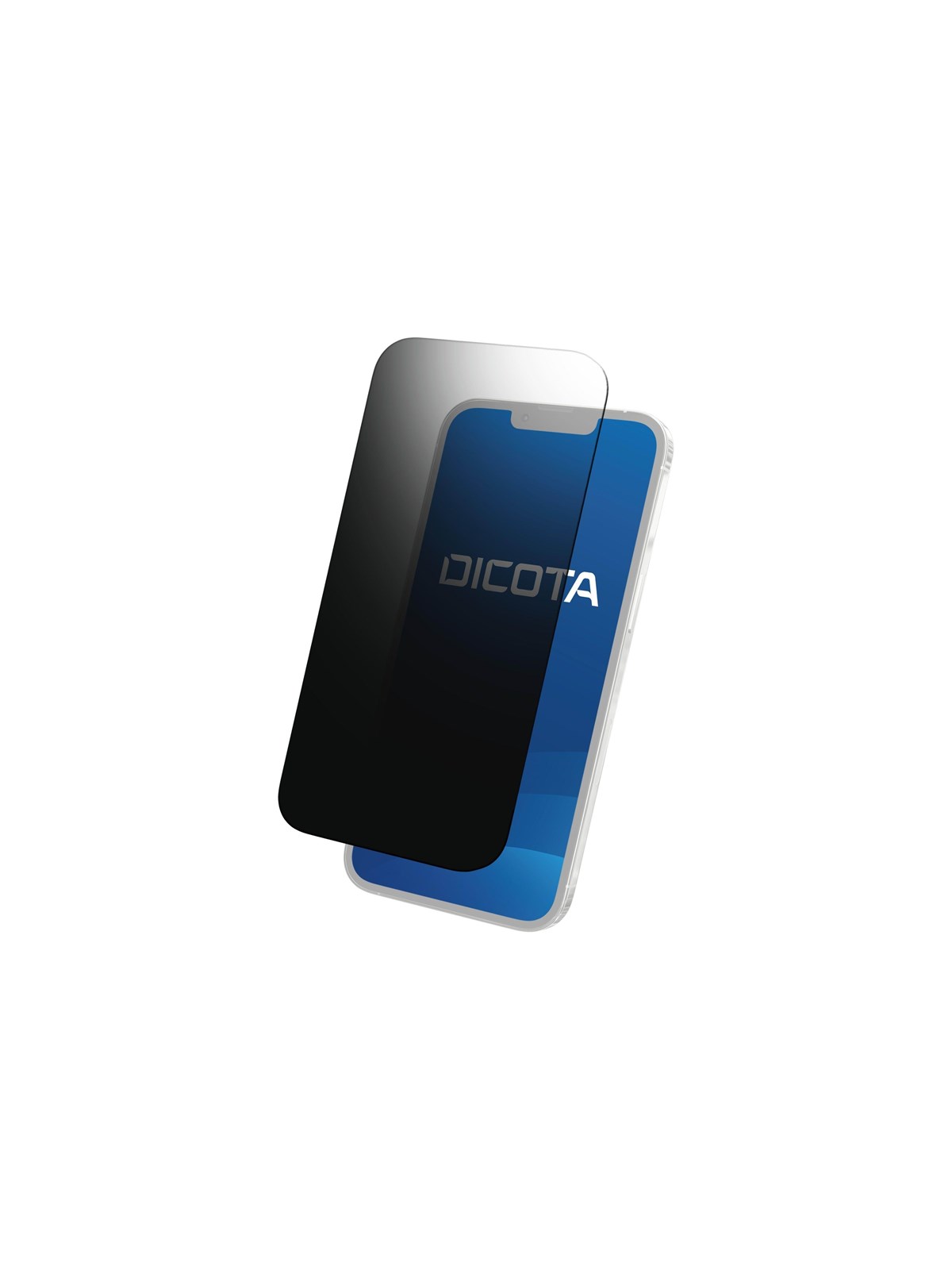 Dicota 4-Way Adhesive Blickschutzfilter für Apple iPhone 16 | Schwarz