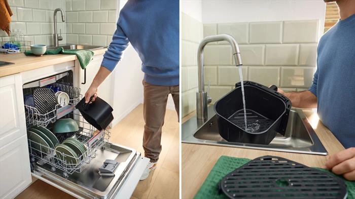Bosch Friggitrice Ad Aria Serie 4, 6,1 Litri-nero