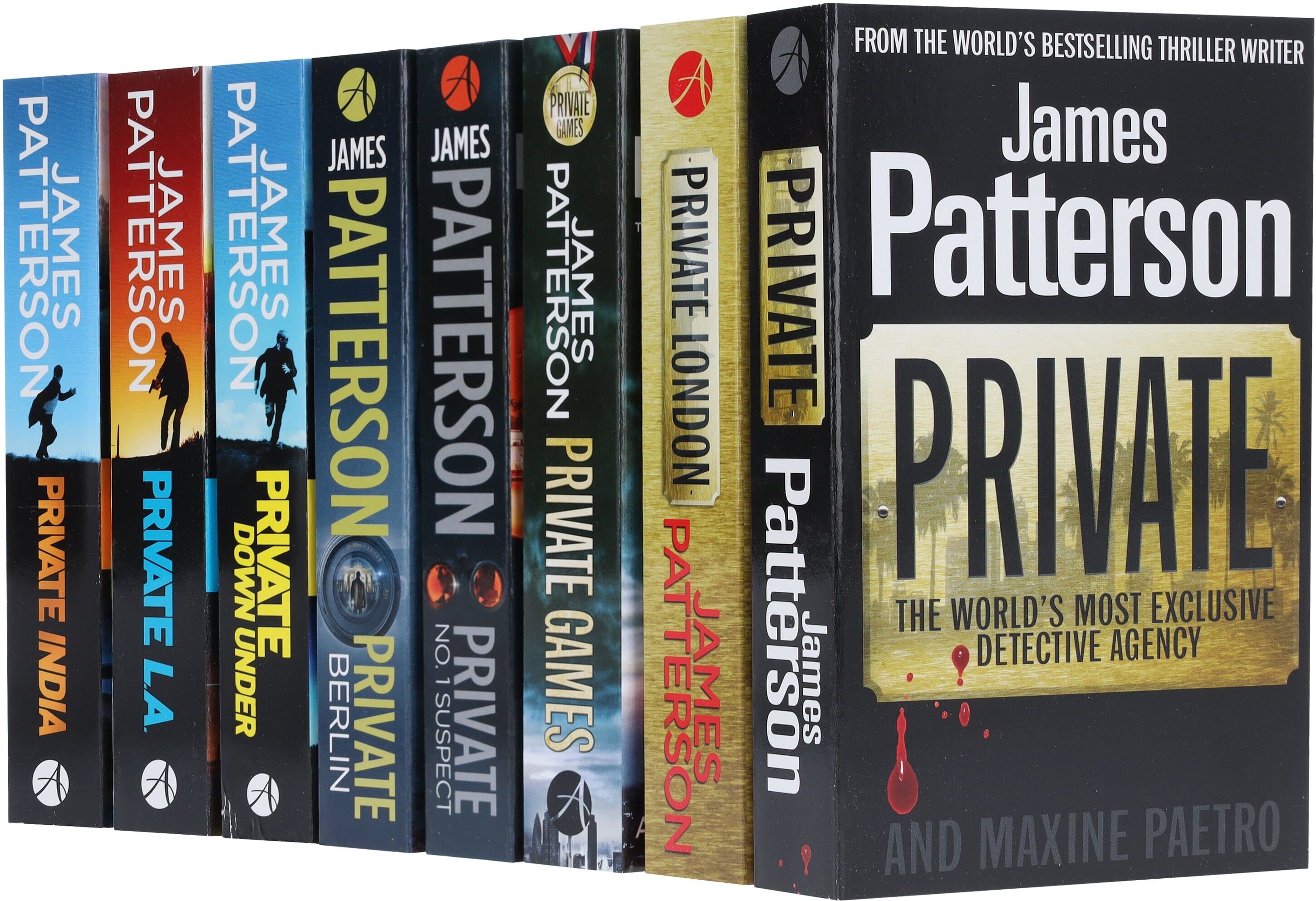 Private Series (Books 1-8) by James Patterson 8 Books Collection Set - Fiction - Paperback Penguin Random House