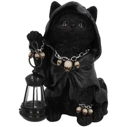 Nemesis Now - Figurine de collection Féline faucheuse avec lanterne 18.5cm (1 Stk.)