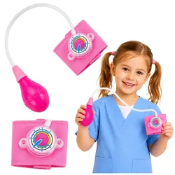 Blutdruckmessgerät für Kinder mit beweglichem Zeiger, rosa