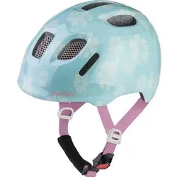 ALPINA Kinder-Helm  Ximo 2, aqua-rose flower gloss, Größe 49-54cm in Grün Grün