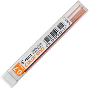 Pilot Druckbleistiftminen Color Eno 0.7, PLCR-7-O, Strichbreite 0.7mm, Schreibfarbe orange, 6 Stück